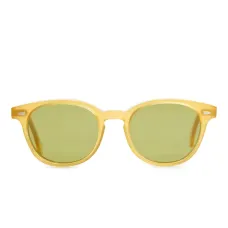 Солнцезащитные очки в овальной оправе