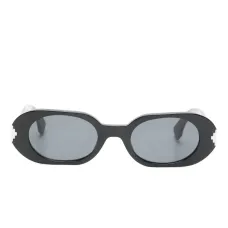 Солнцезащитные очки в овальной оправе