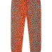Спортивные брюки с кулиской и леопардовым принтом