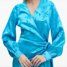 Платье миди с запахом Платье миди с запахом