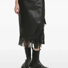Юбка с бахромой