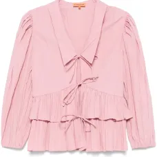 Блузка с объемными рукавами Блузка с объемными рукавами