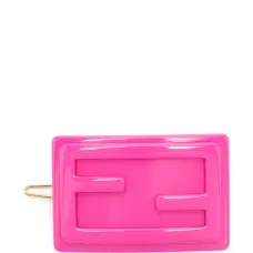 Заколка для волос с тисненым логотипом FF