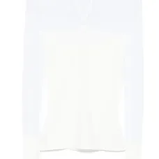 Трикотажный топ с прозрачными вставками Трикотажный топ с прозрачными вставками