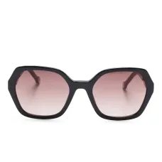 Солнцезащитные очки в шестиугольной оправе