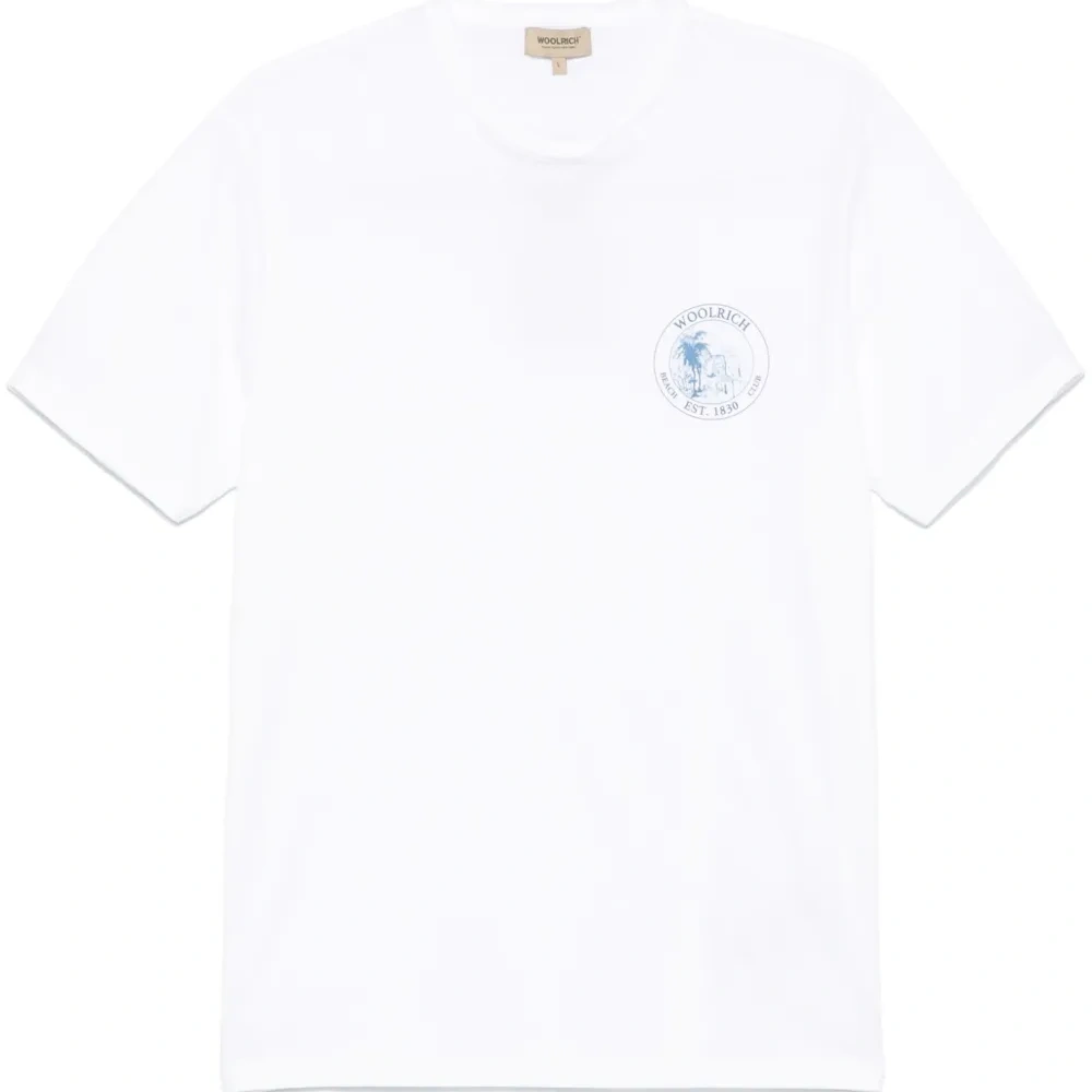 Футболка с круглым вырезом