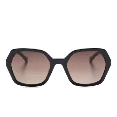 Солнцезащитные очки в геометричной оправе Солнцезащитные очки в геометричной оправе