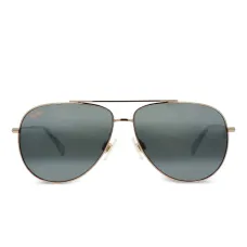 Солнцезащитные очки в металлической оправе