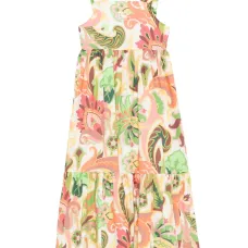 Платье с принтом пейсли Платье с принтом пейсли