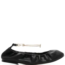 Балетки с ремешком