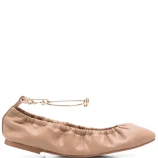 Балетки с ремешком