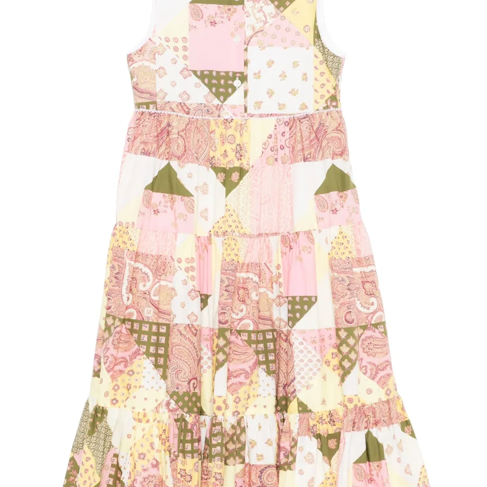 Платье с принтом пейсли