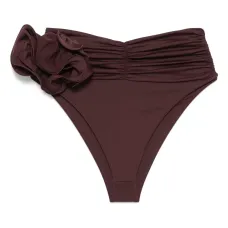 Плавки бикини с цветочной аппликацией Плавки бикини с цветочной аппликацией