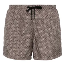 Плавки-шорты с геометричным принтом