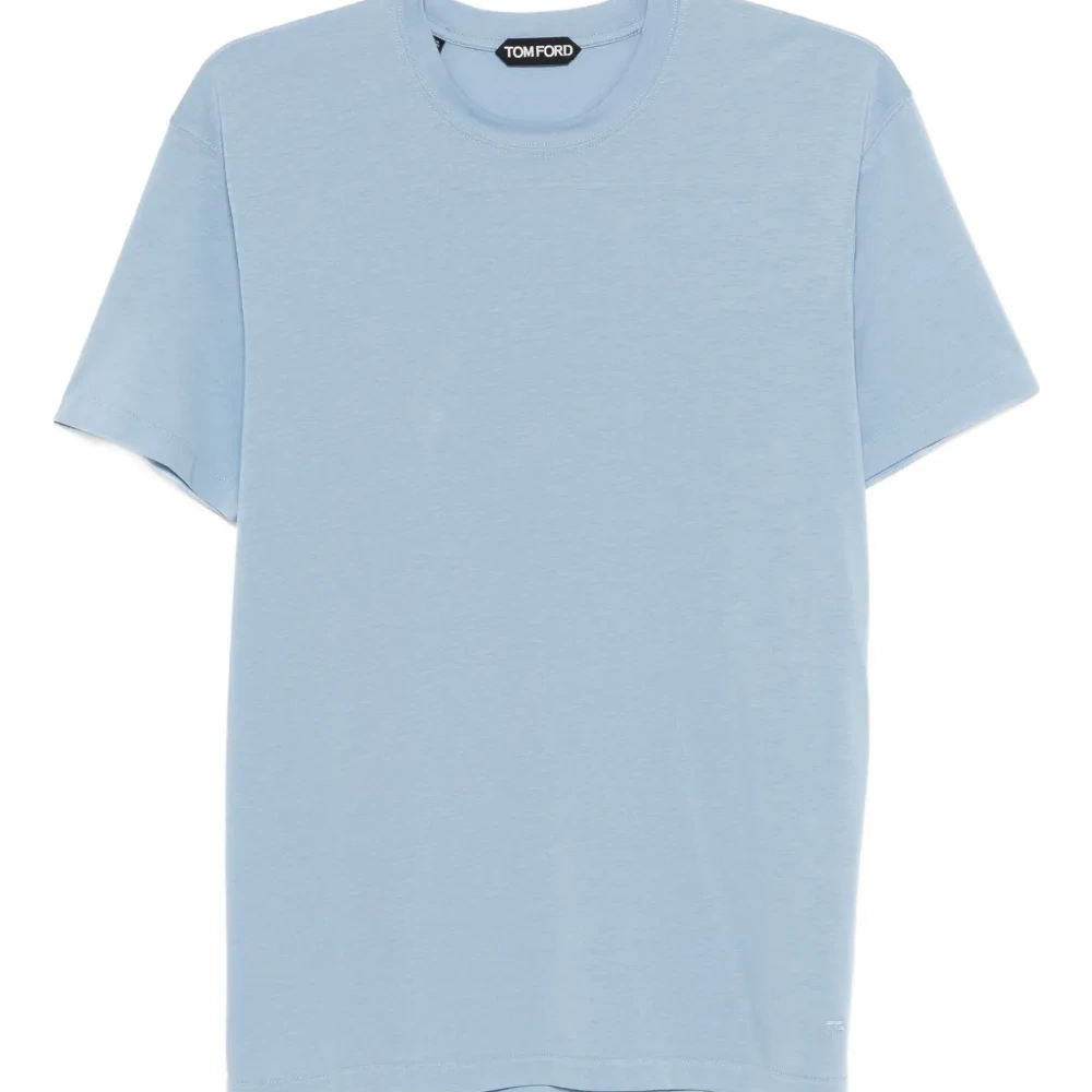 футболка с круглым вырезом