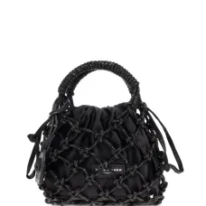 Маленькая сумка-тоут с кристаллами