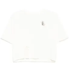 Футболка с вышитым логотипом