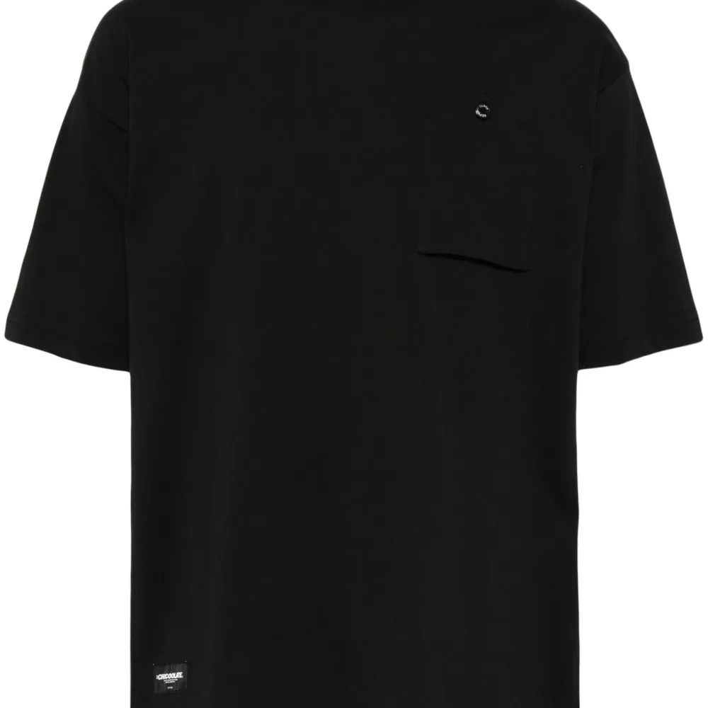 Футболка с нашивкой-логотипом