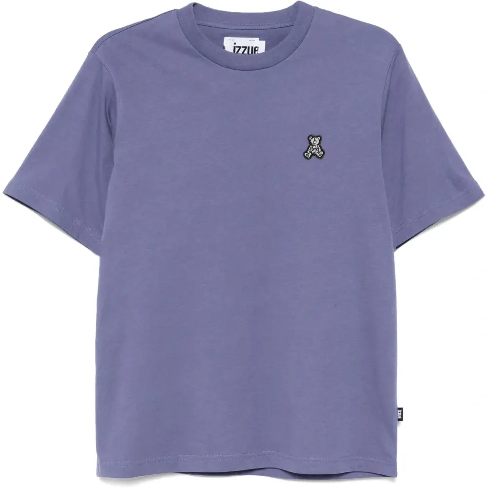 Футболка с нашивкой-логотипом