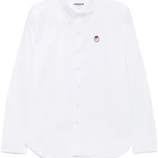 Рубашка с нашивкой-логотипом