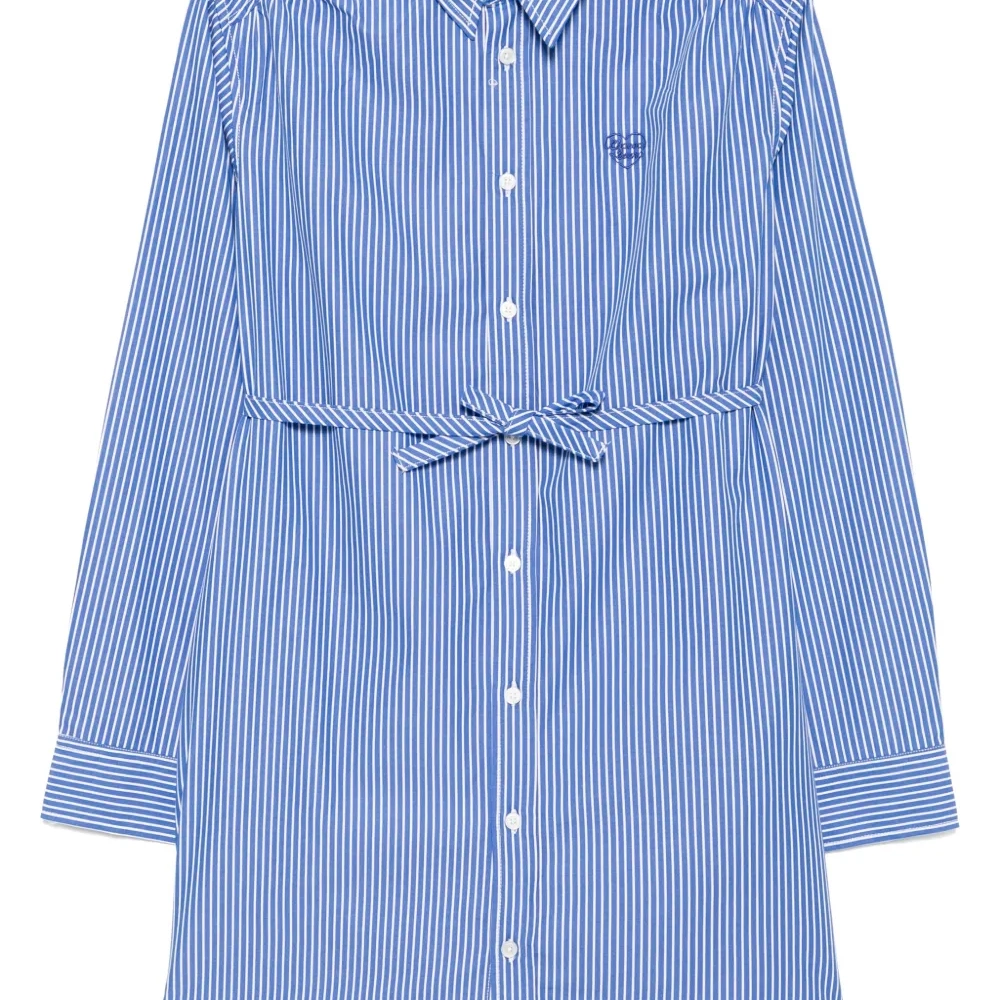 Платье-рубашка в полоску