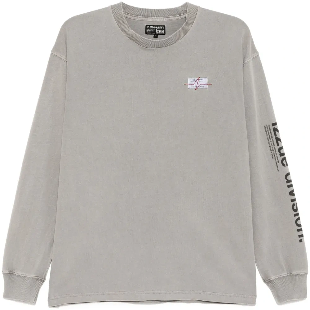 Футболка с нашивкой-логотипом