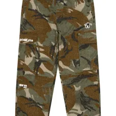 Брюки с камуфляжным принтом