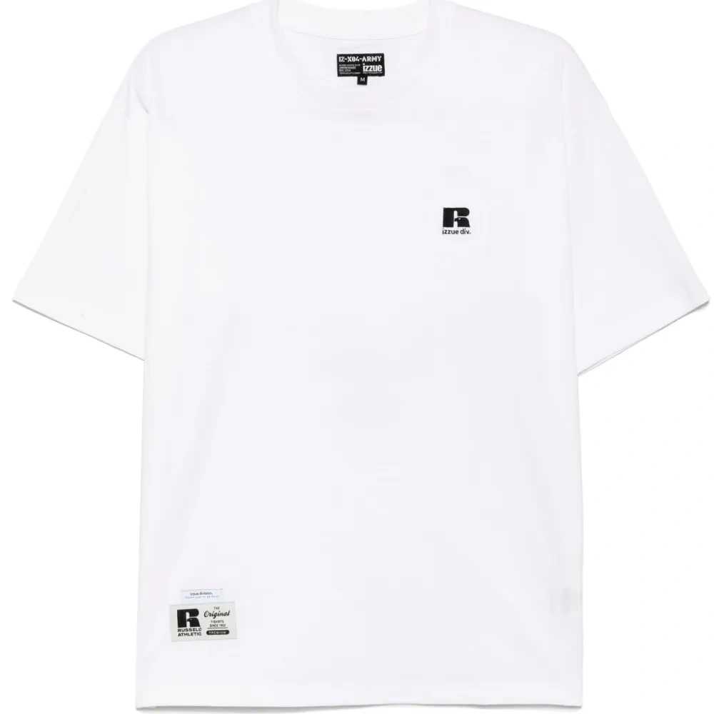 Футболка с вышитым логотипом