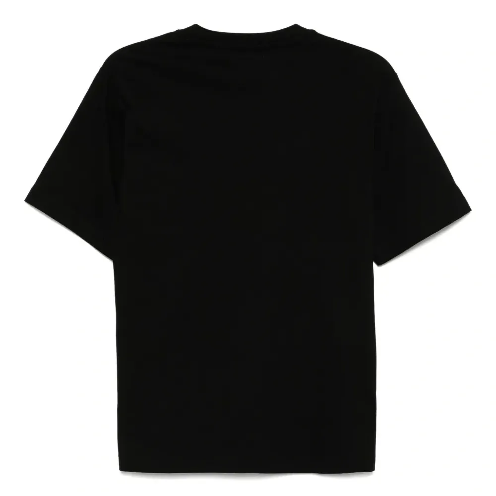 Футболка с нашивкой-логотипом