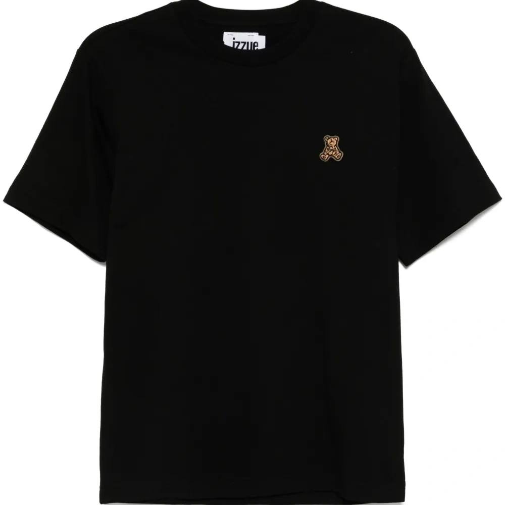 Футболка с нашивкой-логотипом