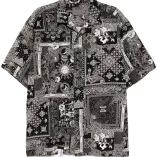 Рубашка с графичным принтом