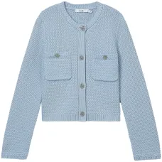 Кардиган с накладным карманом