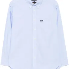 Рубашка с вышитым логотипом