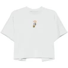 Футболка с декором из бисера