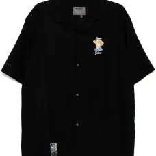 Рубашка с вышитым логотипом