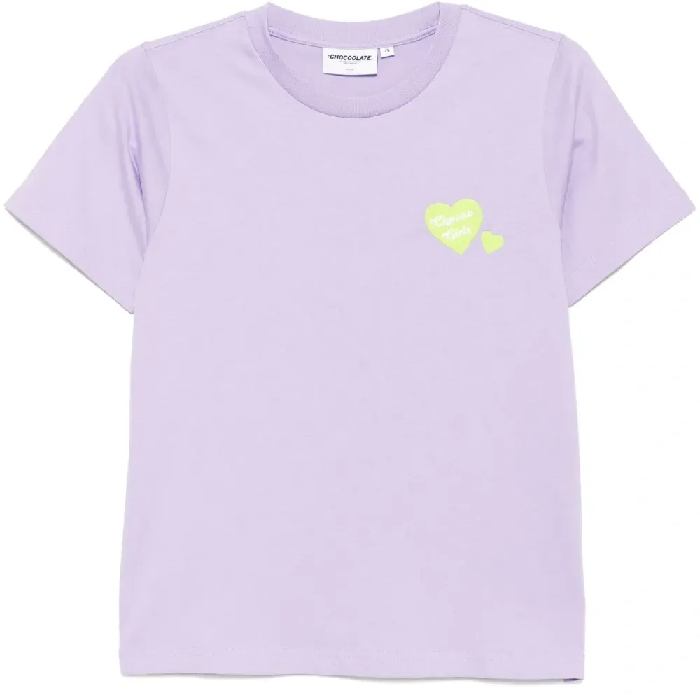 Футболка с нашивкой-логотипом