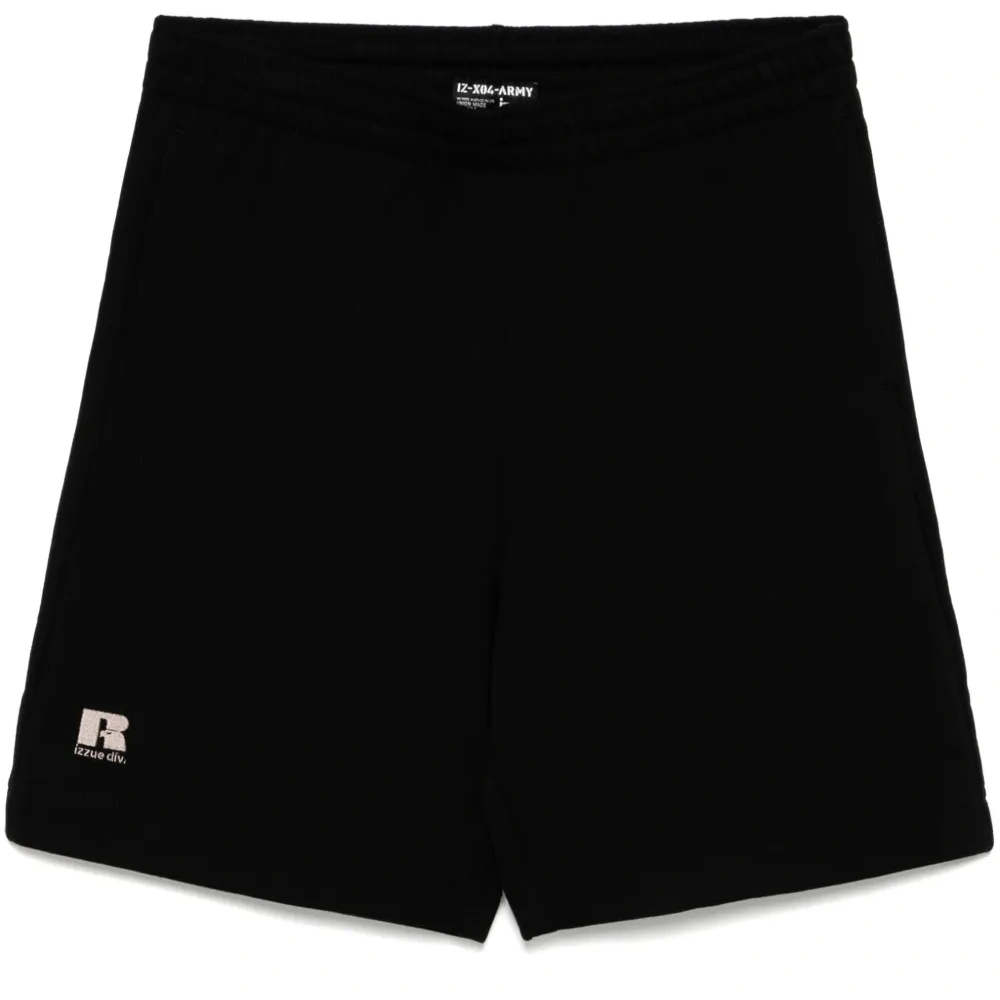 Шорты с вышитым логотипом