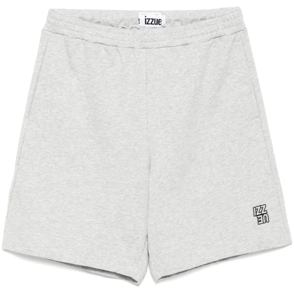 Шорты с вышитым логотипом