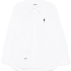 Рубашка с нашивкой-логотипом