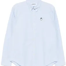 Рубашка с нашивкой-логотипом