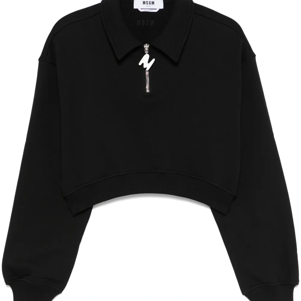 Укороченная толстовка