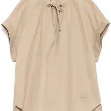 Блузка с V-образным вырезом