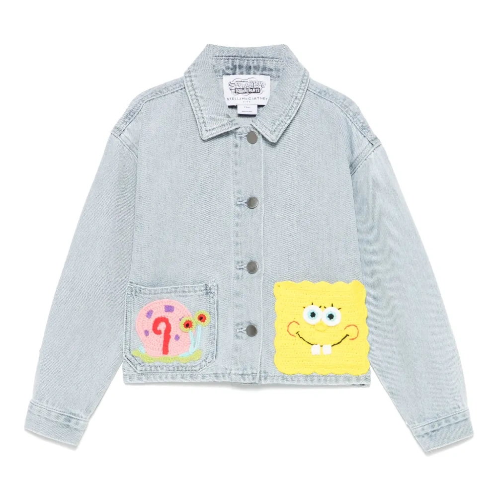 Джинсовая куртка SquarePants из коллаборации с SpongeBob
