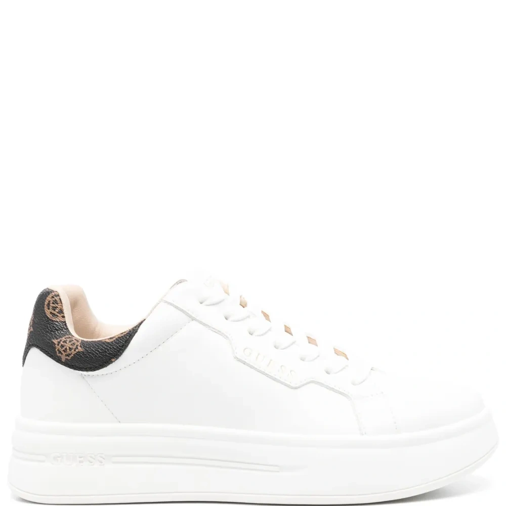 Кожаные кроссовки