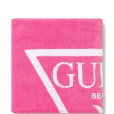 Полотенце с жаккардовым логотипом Полотенце с жаккардовым логотипом