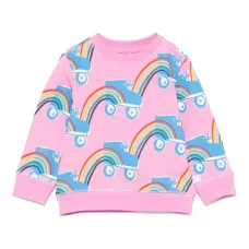 Спортивные брюки с принтом Rollerskate Rainbow