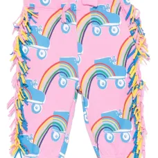 Спортивные брюки с принтом Rollerskate Rainbow