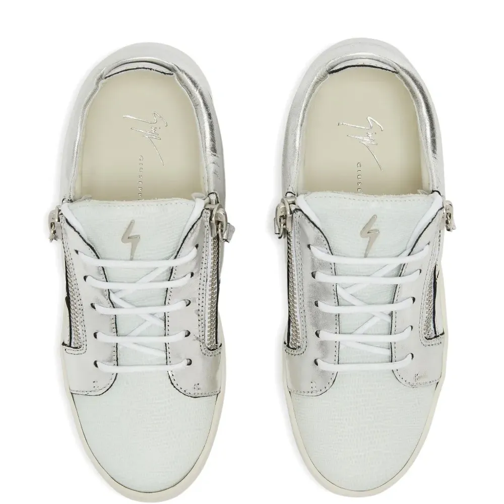 кроссовки Nicki с эффектом металлик