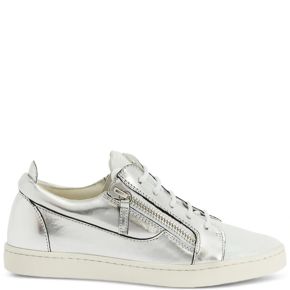 кроссовки Nicki с эффектом металлик