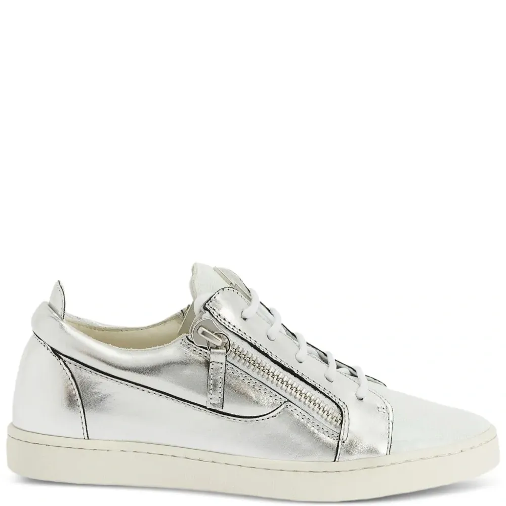 кроссовки Nicki с эффектом металлик